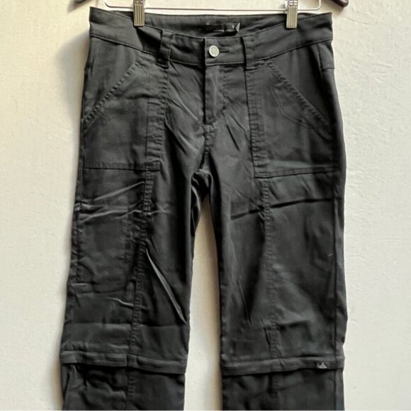 Prana convertible outdoor hiking shorts and pants Sz 8 - Picture 4 of 10